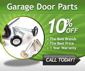 Garage door parts